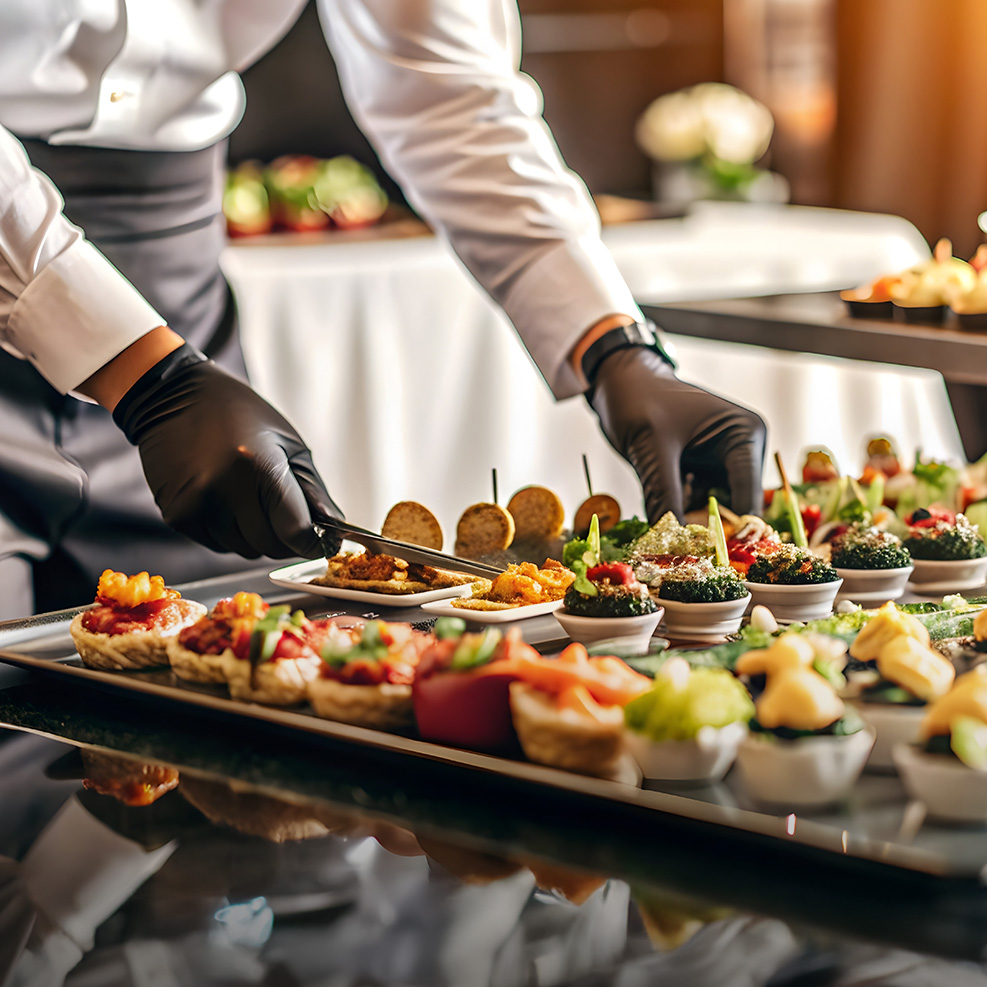 Saisonale Vorspeisenplatte – Grillparty Monte Grande